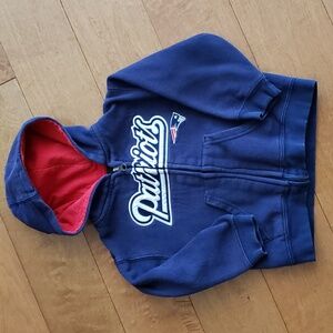 Patriots hooded sweatshirt 3T